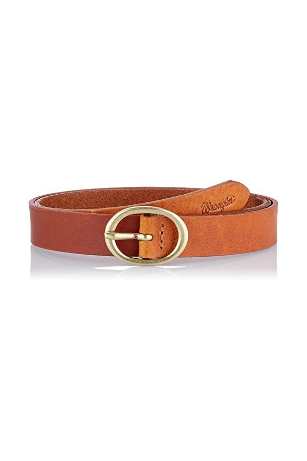 Wrangler Extra Layer Belt Ceinture, Marron Cognac X81 , 100 Taille Fabricant: 85 Femme