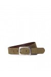 Cecil B580689 Ceinture en Cuir, Suede Kaki, 95 Femme