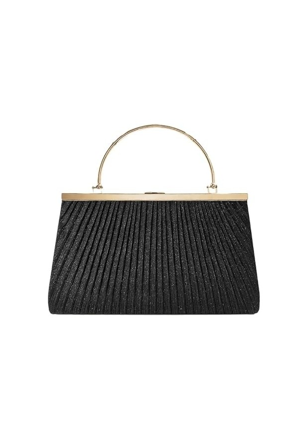 FUZYXIH Sac de soirée à paillettes pour femme, sac à main élégant pour fête, banquet, mariage, sac à main étincelant à bandou