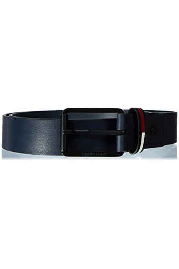 Tommy Jeans TJM New Leather ADJ 3.5 Ceinture, Twilight Navy, 80 Homme