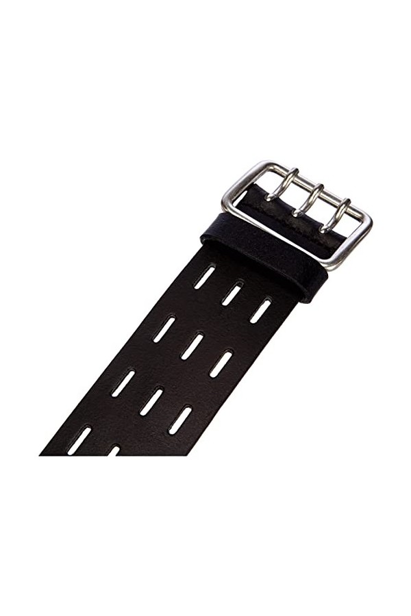 Sisley Belt 6G8ZWL002 Ceinture, Black 700, M Lot de 2 Femme