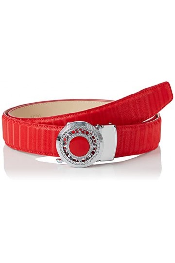 Anthoni Crown A623D60 Ceinture, Rot, 75 Femme