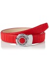 Anthoni Crown A623D60 Ceinture, Rot, 75 Femme