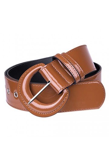 KYEYGWO Ceintures habillées pour femmes, ceintures larges pour robes de femmes, ceinture large pour jeans pantalons avec bouc