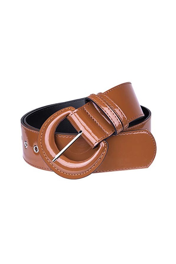 KYEYGWO Ceintures habillées pour femmes, ceintures larges pour robes de femmes, ceinture large pour jeans pantalons avec bouc