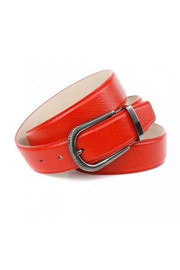 Anthoni Crown 5pt60 Ceinture, Rouge Rot 060 , 120 Taille Fabricant: 105 Femme