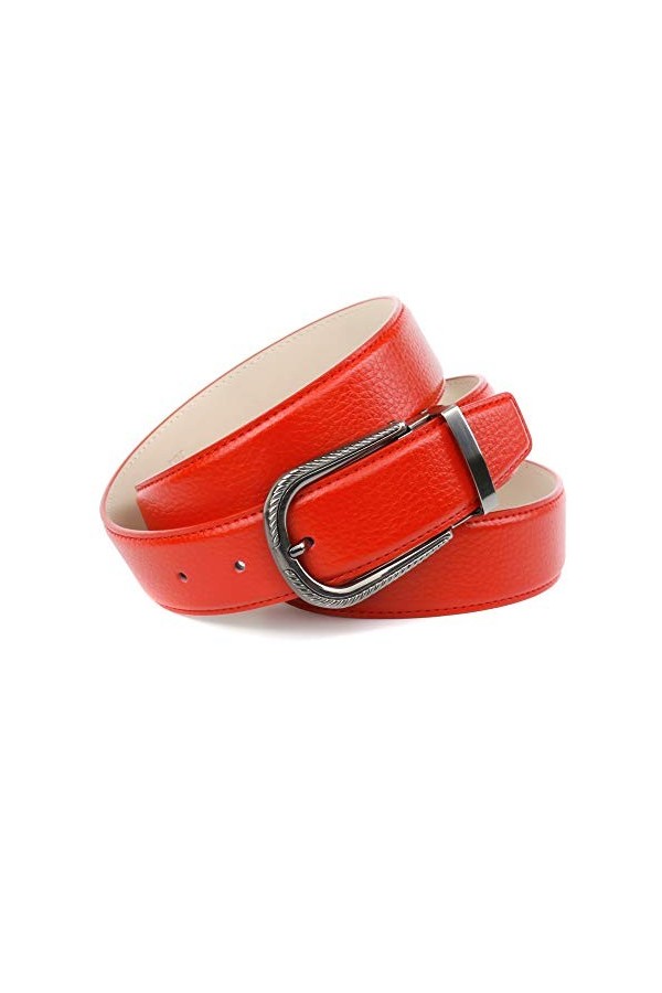 Anthoni Crown 5pt60 Ceinture, Rouge Rot 060 , 120 Taille Fabricant: 105 Femme
