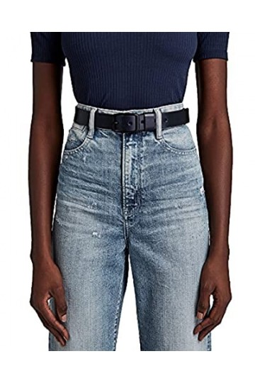 G-STAR RAW Bryn Belt Femme ,Multicolore mazarine blue/matt black metal D04165-3127-3853 , 70