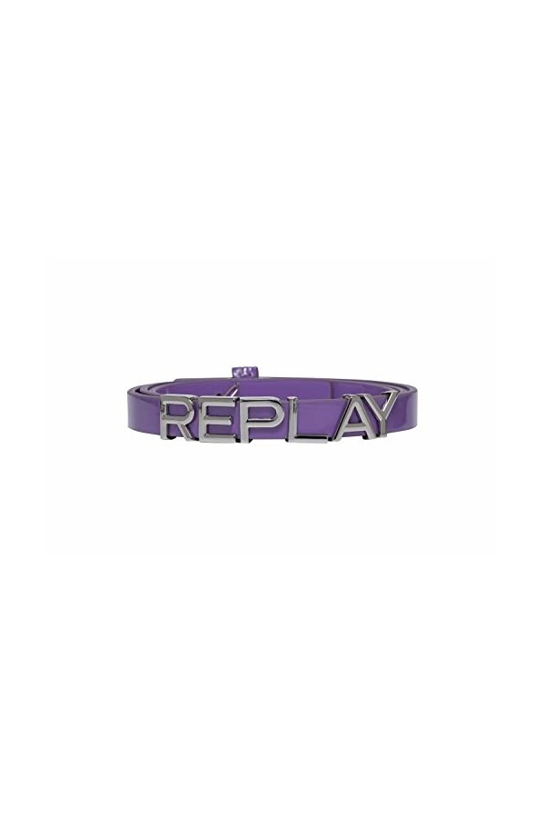 Replay Aw2549 Ceinture, Noir 098 , L/XL Femme