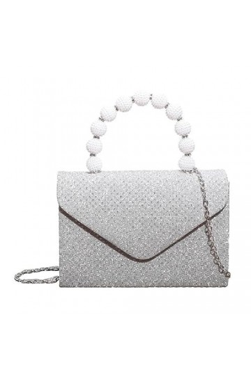 FUZYXIH Sac à bandoulière étincelant pour mariage, cocktail, soirée, banquet, sac à main pour femme, sac à main enveloppe, po
