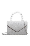 FUZYXIH Sac à bandoulière étincelant pour mariage, cocktail, soirée, banquet, sac à main pour femme, sac à main enveloppe, po