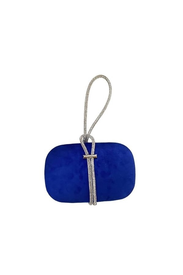 FUZYXIH Pochette de mariage, sac fourre-tout pour femme, sac de soirée, fête, banquet, sac à main avec poignée pour femme, bl