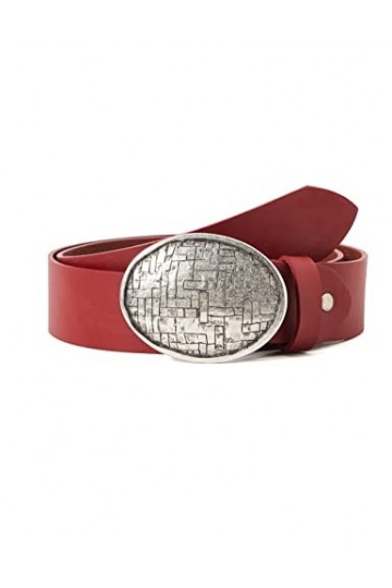 MGM Grand Oval Mesh, Ceinture Femme, Rot dkl.rot-asi 8 , 95 Cm taille Fabricant: 95 Cm 