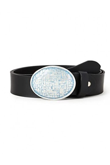 MGM Grand Oval Mesh, Ceinture Femme, Noir schwarz-cielo 9 , 80 cm