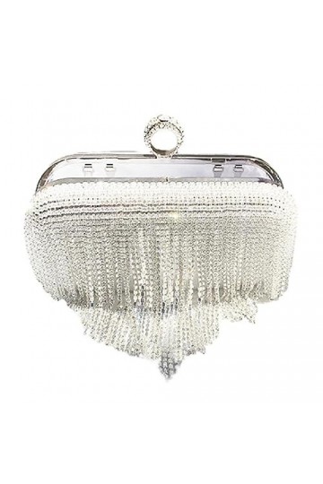 FUZYXIH Sac de soirée à paillettes pour fête, mariage, sac à main pour femme, fille, cocktail, sac à bandoulière pour femme, 