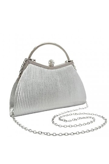 FUZYXIH Sac à bandoulière pour fille et femme - Sac de soirée formel plissé - Sac à main pour femme - Sac fourre-tout tendanc