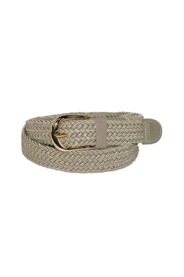 CTM - Ceinture - Femme taille unique - beige - X-Large