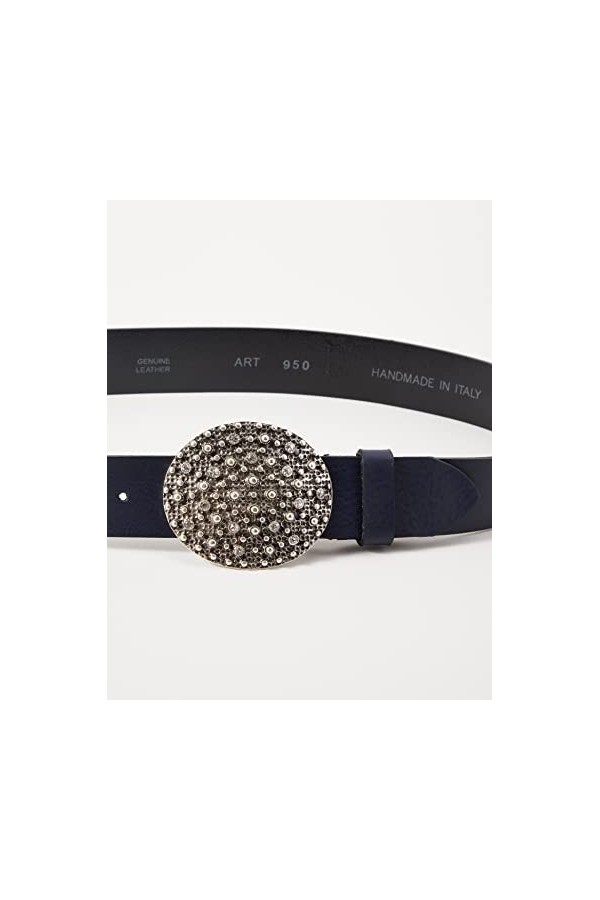 MGM - Ceinture Femme - Tanja - Bleu marine 5 - FR : 95 Taille fabricant : 95 cm 