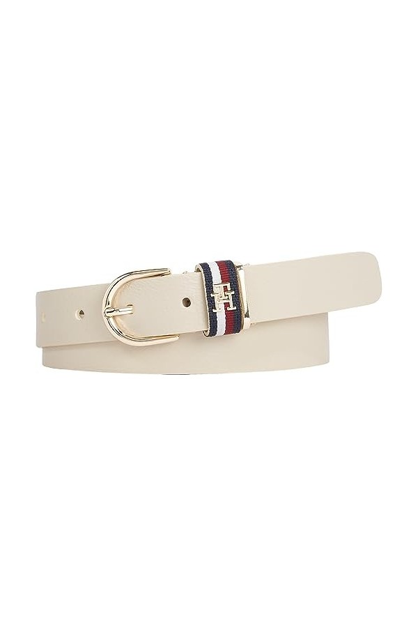 Tommy Hilfiger Th Timeless Corp 2.5 Ceintures, Sugarcane, 90 Femme