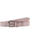 BRAX DOB Ceinture en Cuir métallique, Chocolat, 100 Femme