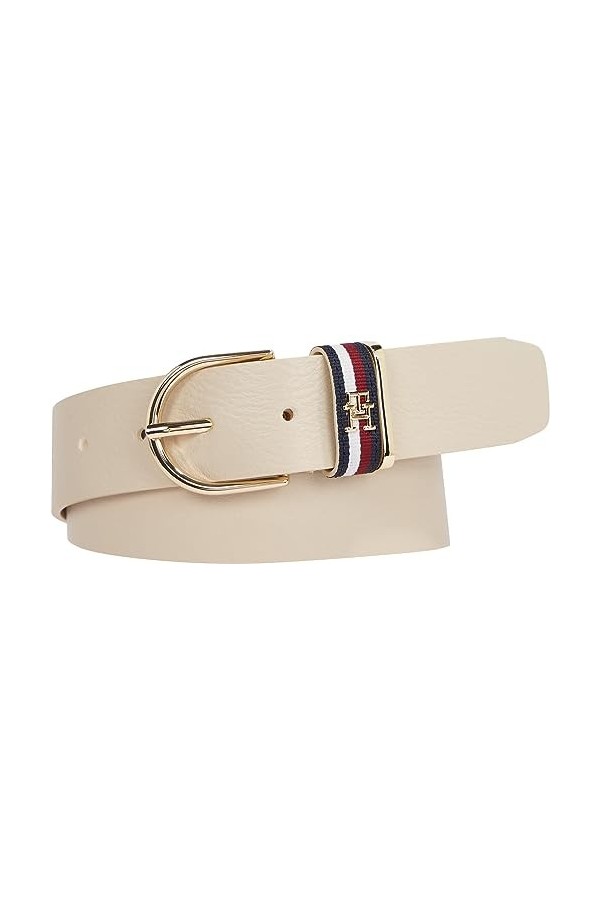 Tommy Hilfiger Th Timeless Corp 3.5 Ceintures, Sugarcane, 95 Femme
