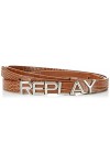 REPLAY Aw2549 Ceinture, 060 Brick Brown, 85 cm Femme