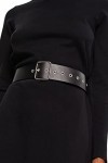 Esprit 102ca1s305 Ceinture, 001/Noir, S Femme