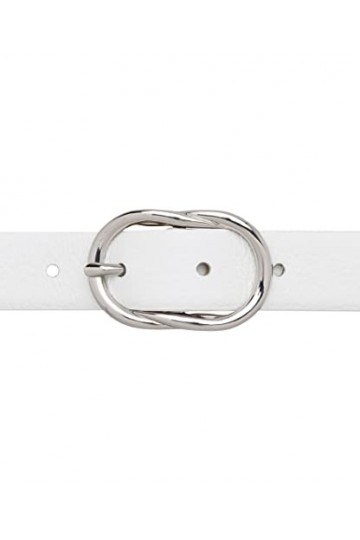 BRAX DOB Gürtel Ceinture, White, 100 Femme