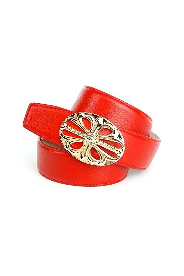 Anthoni Crown 4UT60 Ceinture, Rot Rot 060 , 90 Femme