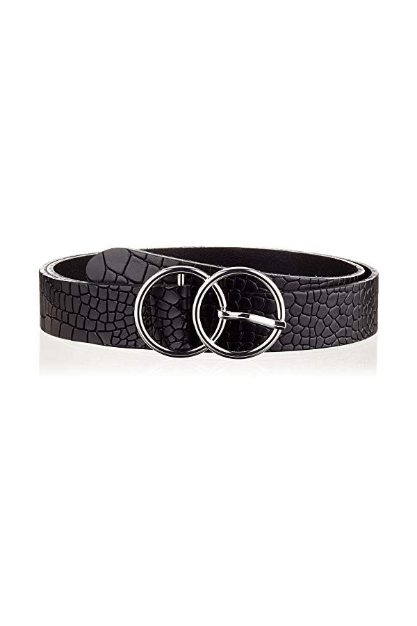 BRAX DOB Gürtel Ceinture, Noir, 85 cm Femme