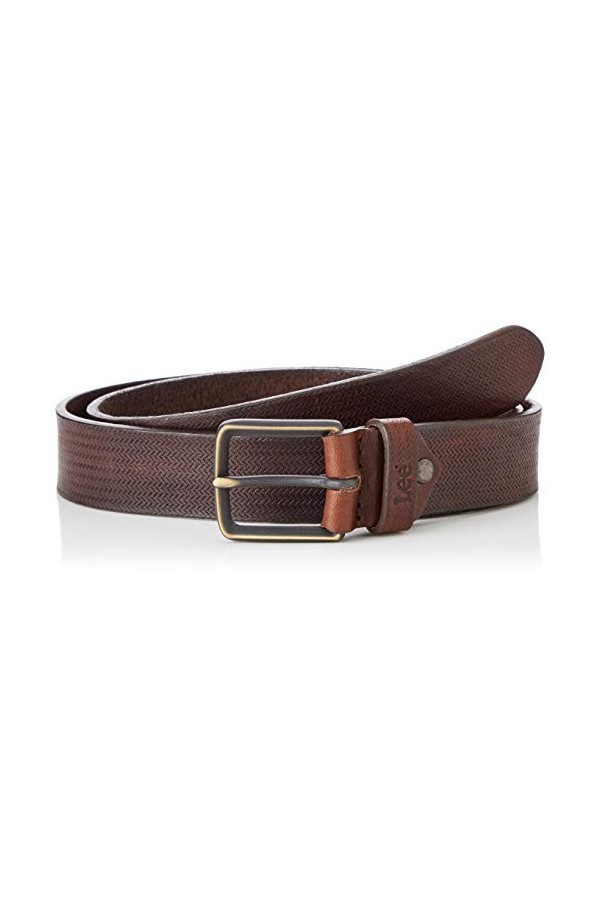 Lee Structure Belt Ceinture, Marron foncé, 90 Femme