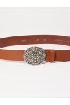 MGM - Ceinture Femme - Tanja - Marron cognac 4 - FR : 100 Taille fabricant : 100 cm 