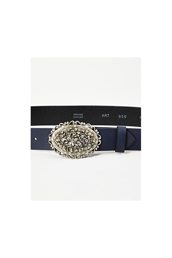 MGM Ceinture pour femme. - Bleu - 85 cm