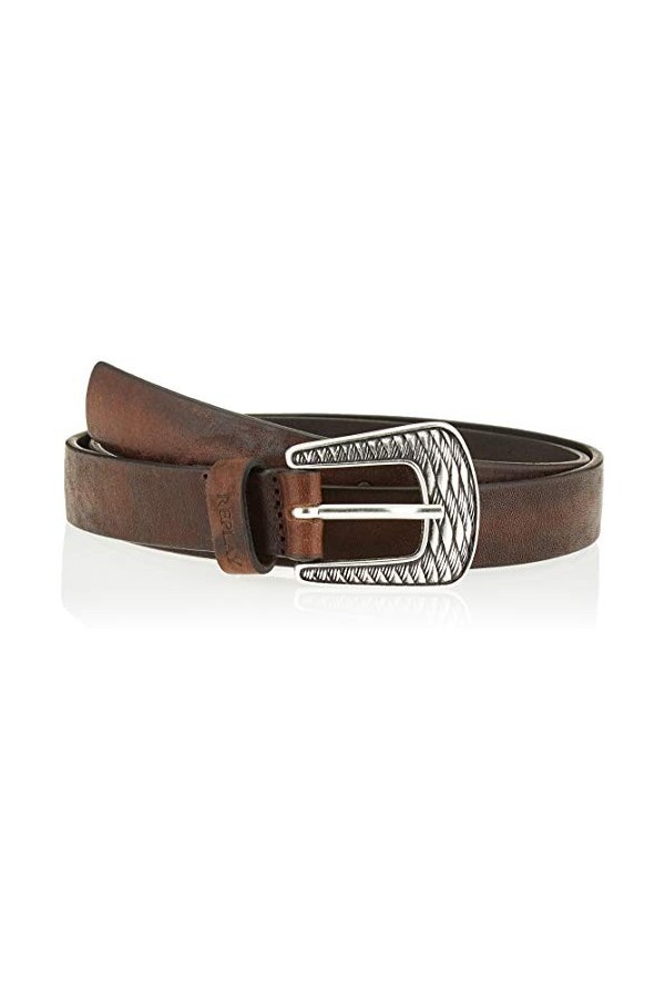 Replay AW2537.000.A3077 Ceinture, 117 Fade Tobacco, 80 Femme