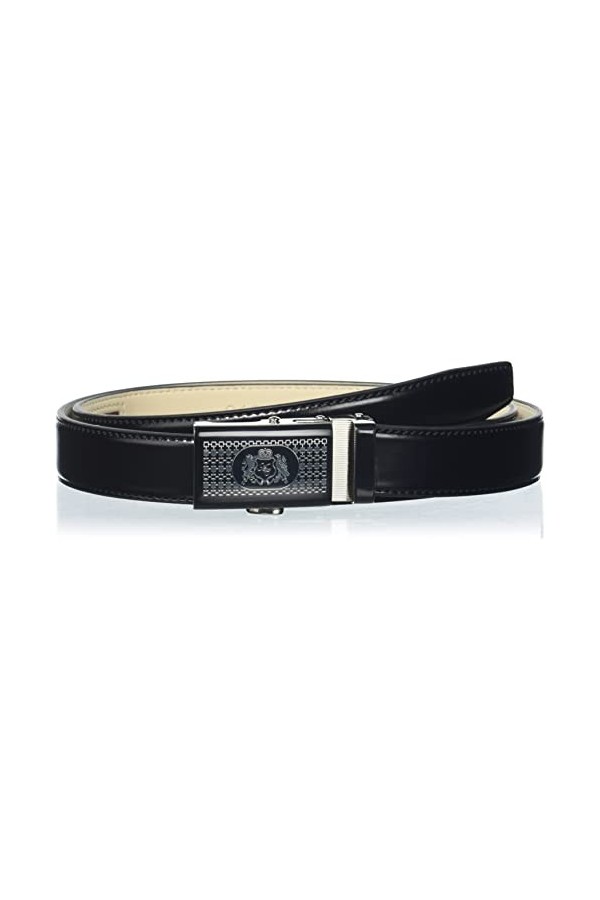 Anthoni Crown Ledergürtel Ceinture, Schwarz, 105 Femme