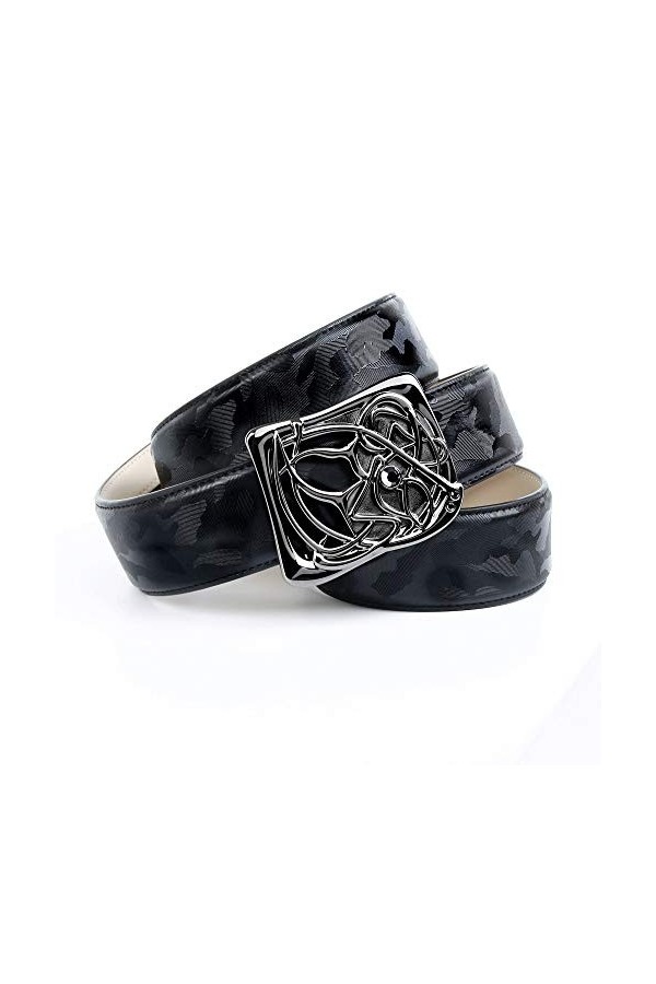 Anthoni Crown E3w.ml10 Ceinture, Noir Schwarz 010 , 100 Taille Fabricant: 85 Femme