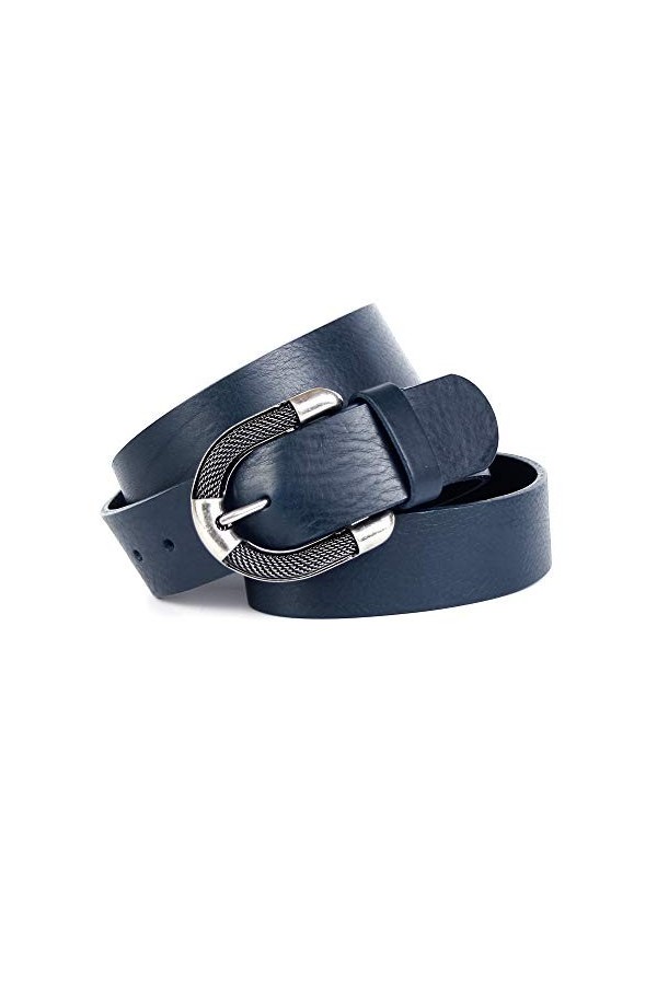 Anthoni Crown Sb4.180 Ceinture, Bleu Dunkelblau 080 , 125 Taille Fabricant: 110 Femme