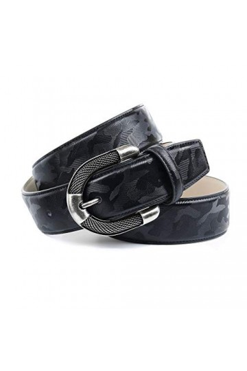 Anthoni Crown Sb4.ml10 Ceinture, Noir Schwarz 010 , 125 Taille Fabricant: 110 Femme