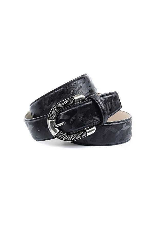 Anthoni Crown Sb4.ml10 Ceinture, Noir Schwarz 010 , 125 Taille Fabricant: 110 Femme