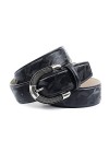 Anthoni Crown Sb4.ml10 Ceinture, Noir Schwarz 010 , 125 Taille Fabricant: 110 Femme