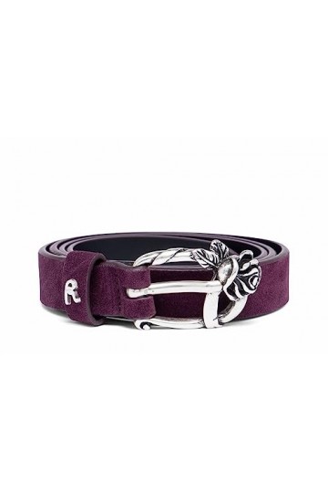 Replay Aw2578 Ceinture, 247 Port Wine, 95 cm Femme