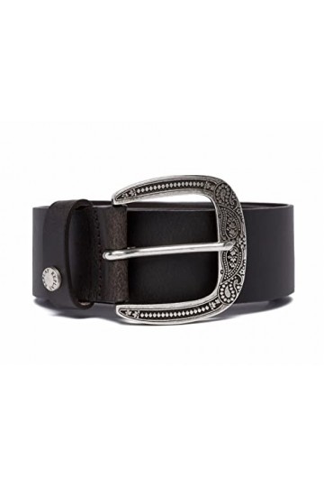 REPLAY AW2574 Ceinture, 128 Black Brown, 100 Femme