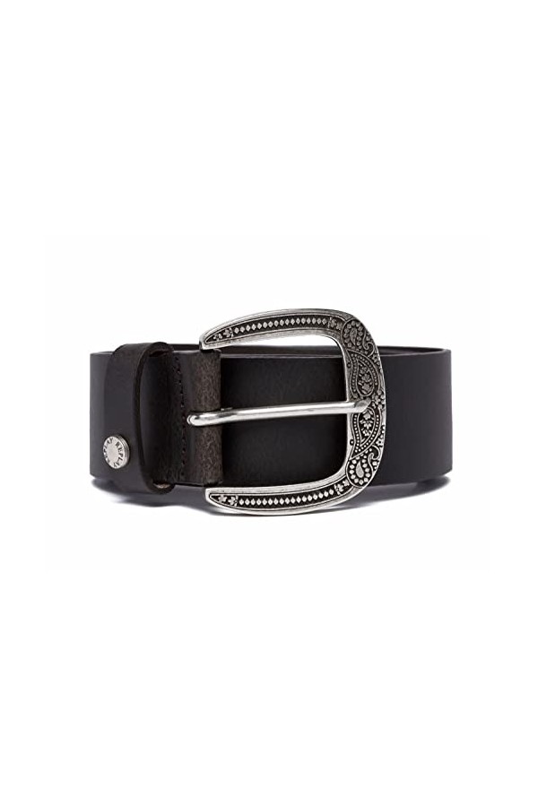 REPLAY AW2574 Ceinture, 128 Black Brown, 100 Femme