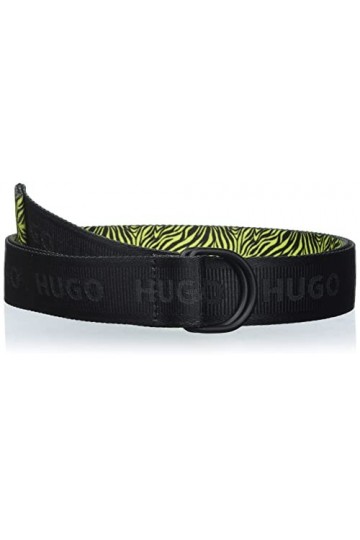 HUGO Duly-p_or35 Ceinture, Noir 1, Taille Unique Femme
