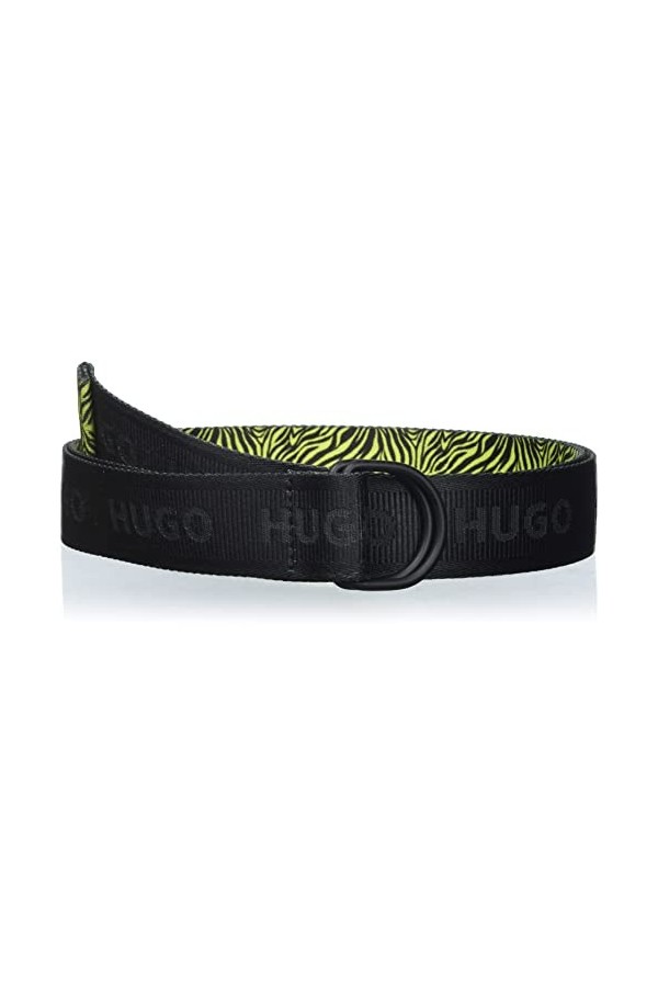 HUGO Duly-p_or35 Ceinture, Noir 1, Taille Unique Femme
