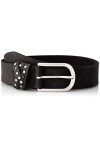 BRAX Veloursledergürtel Ceinture, Noir Black 2 , 95 Taille Fabricant: 80 Femme