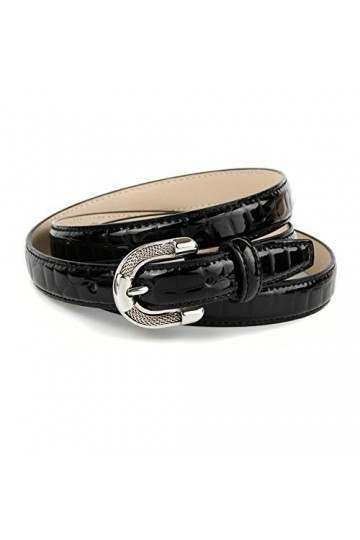 Anthoni Crown Ss2.4a Ceinture, Noir Schwarz 010 , 100 Taille Fabricant: 85 Femme