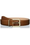Calvin Klein CK Must Metal Loop Belt 25MM Ceinture, Cognac, 95 cm Femme