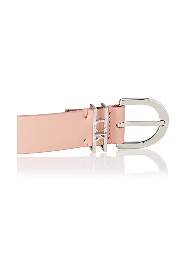 Calvin Klein Must CK Loop Belt 30MM Ceintures, Café au Lait, 110 Femme
