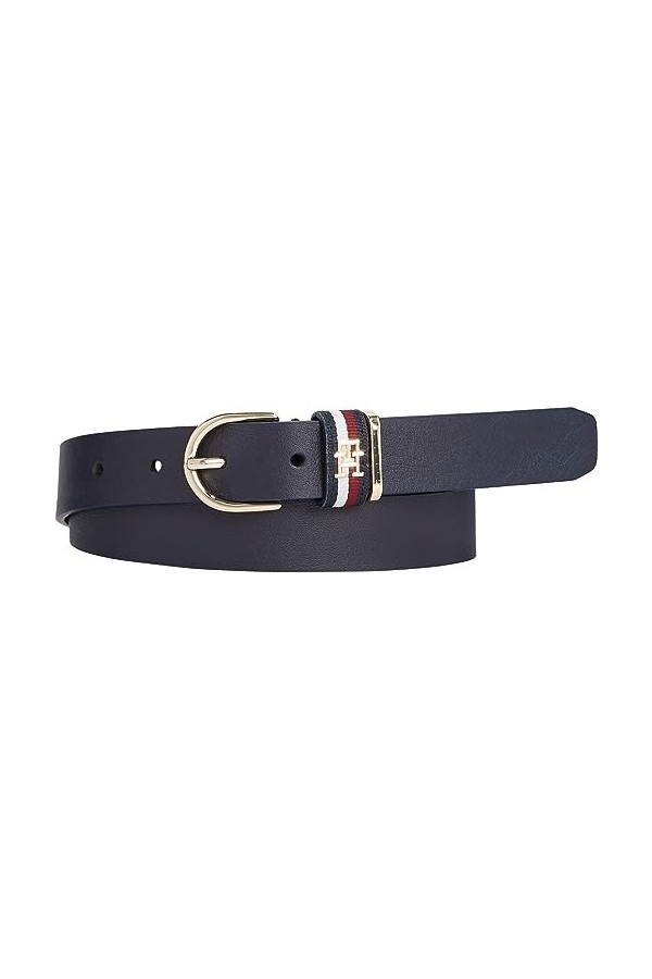 Tommy Hilfiger Th Timeless Corp 2.5 Ceintures, Space Blue, 105 Femme